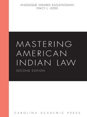 cover image of Mastering American Indian Law
